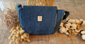 Sac besace artisanale en jean