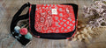 Sac besace artisanale velours